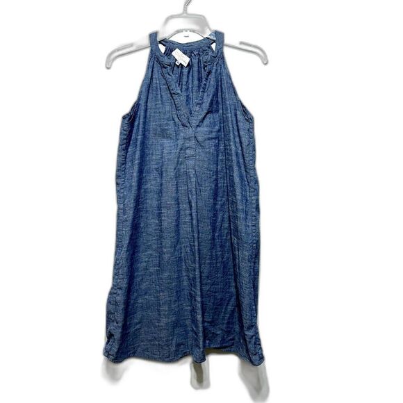 Lauren Gabrielson Dress Tank Top Blue Mini Short Sundress Casual Womens size XS - Picture 2 of 5